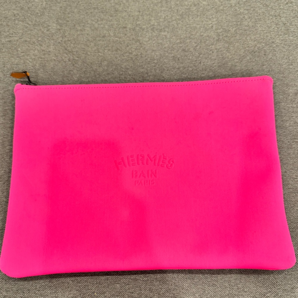 Hermes Neoprene Pouch